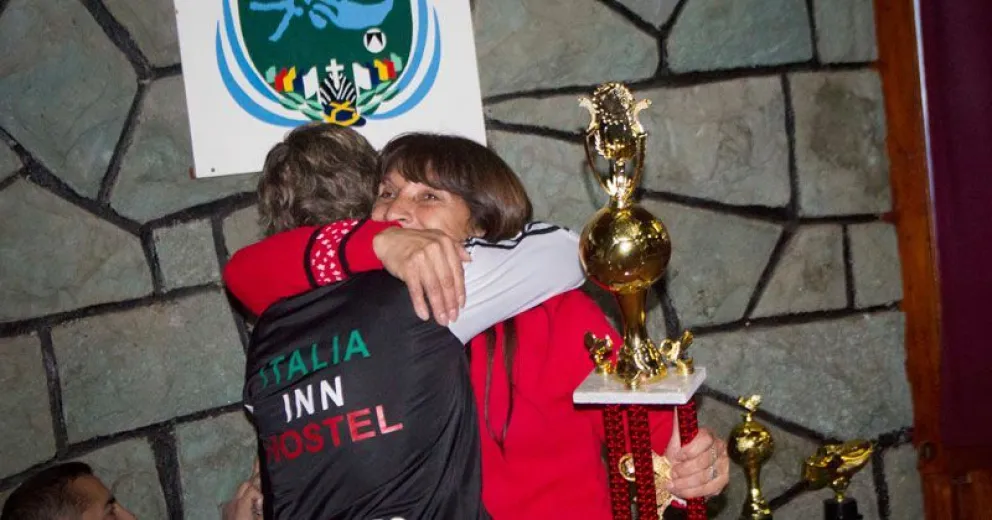 Festejo del fútbol femenino y entrega de premios