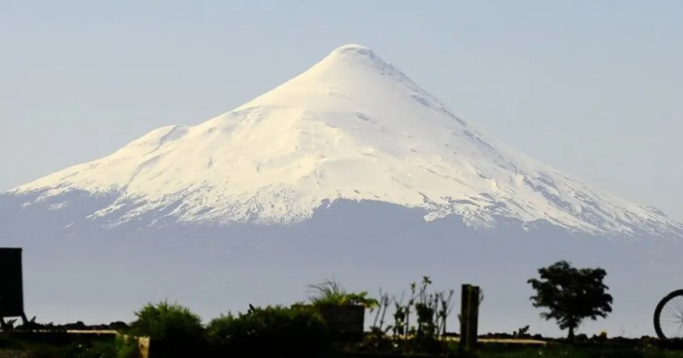 Alerta por actividad del volcán Osorno
