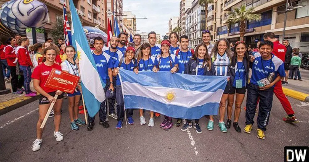 Santos Rueda, el mejor argentino en el Mundial de Trail en España