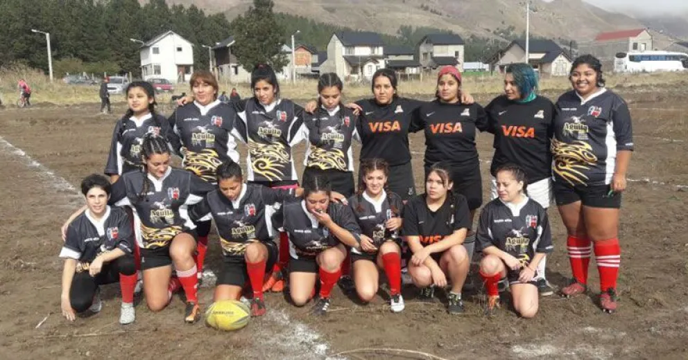 Dina Huapi vivió un fin de semana a todo rugby
