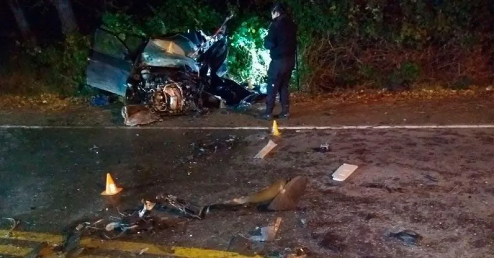 Falleció la chica que estaba grave tras el choque en el kilómetro 18