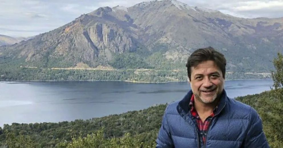 “Arturito” de la Casa de Papel,  también pasea en Bariloche