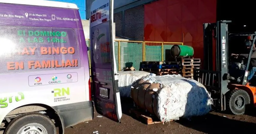 Lotería recicló una tonelada de papel para el Garrahan