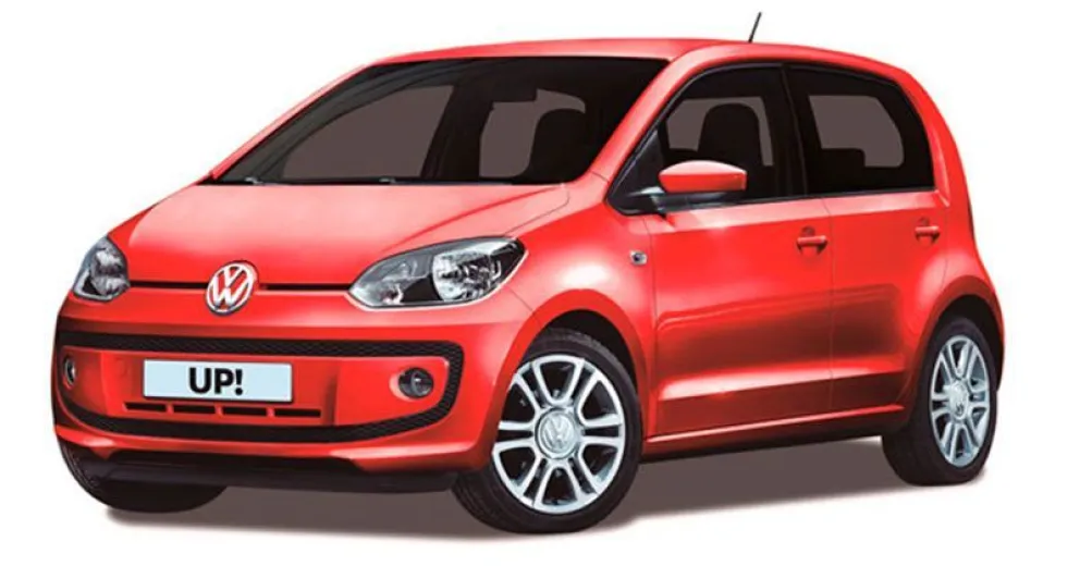 El UP! muy bien equipado, el pequeño de VW