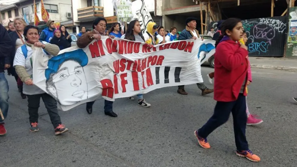A seis meses de su asesinato, exigieron justicia por Rafael Nahuel
