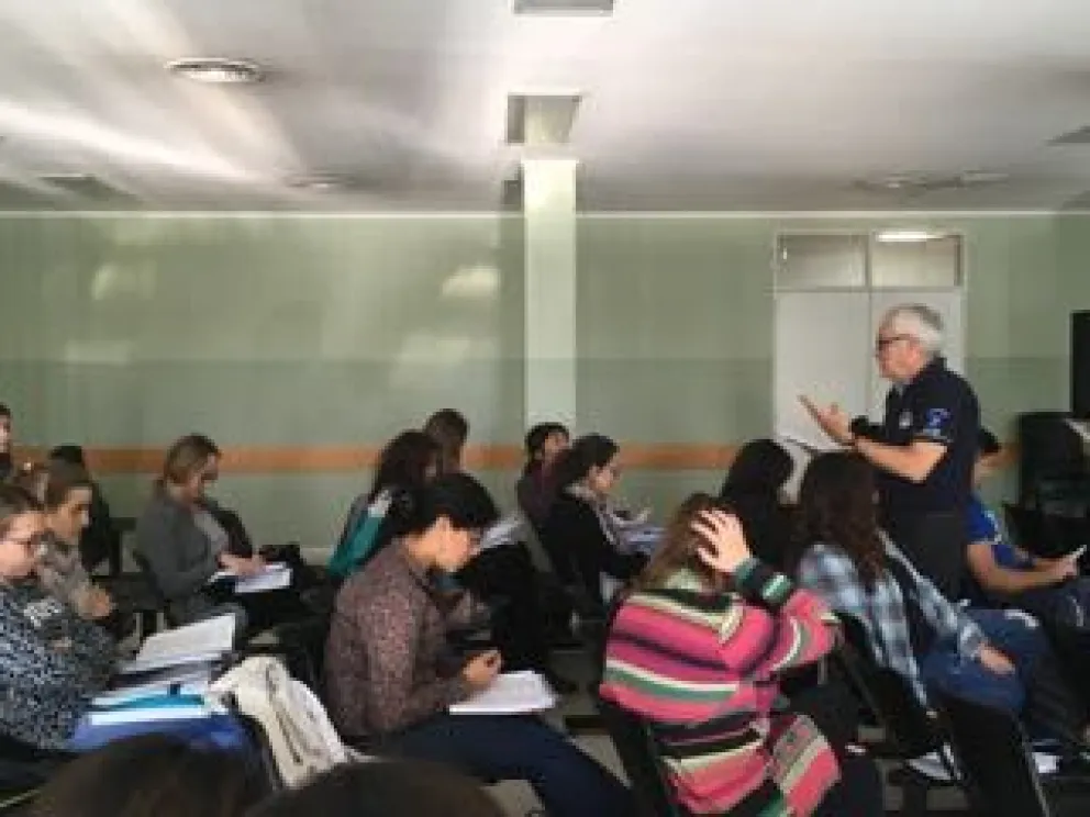 Realizaron importante curso de emergencias en el Hospital Zonal