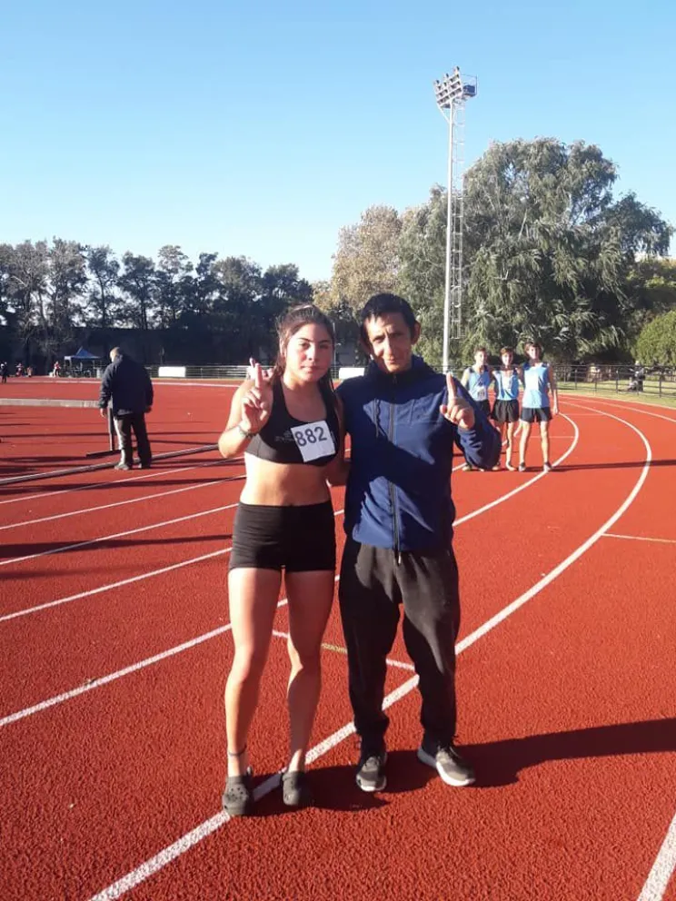 La joven Danna Pastene, campeona nacional Sub-18
