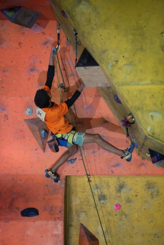 Evaluativo de escalada para los Juegos de la Integración Patagónica en Bariloche