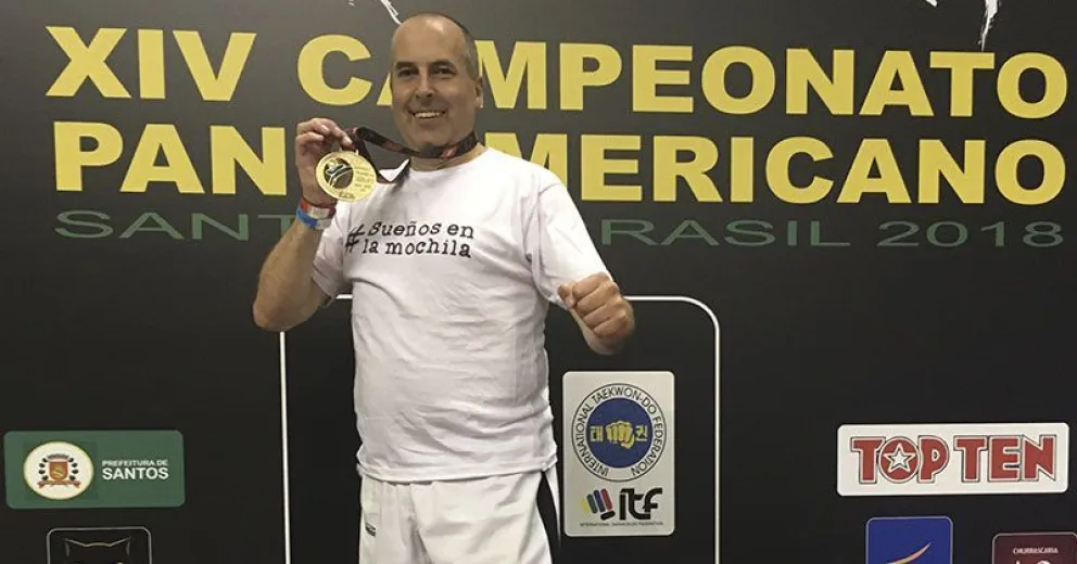 Nodocente de la UNRN campeón panamericano de Taekwondo