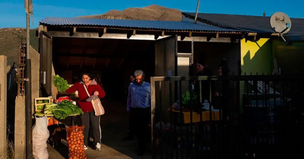 El Mercado Comunitario llegó al barrio Nahuel Hue   