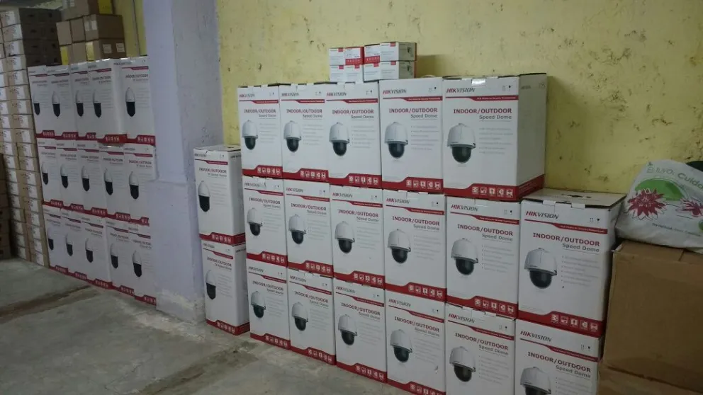 El municipio adquirió enlaces para 45 cámaras de seguridad
