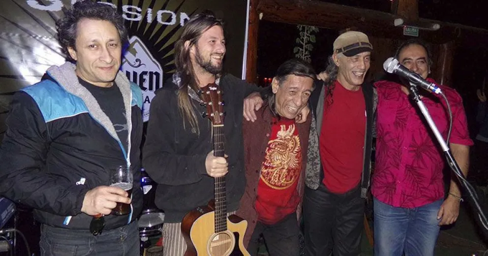 Kubero Díaz y Fantoma finalizaron la gira en Lago Puelo