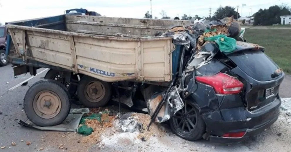 Murió uno de los hijos del dueño de Autobuses Santa Fe en un impresionante choque