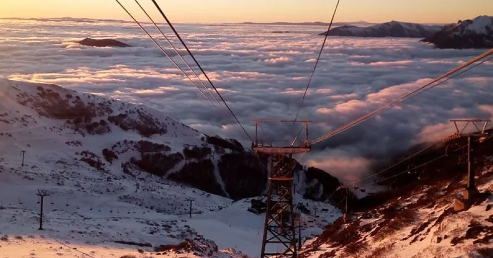 Postales del amanecer en cerro Catedral