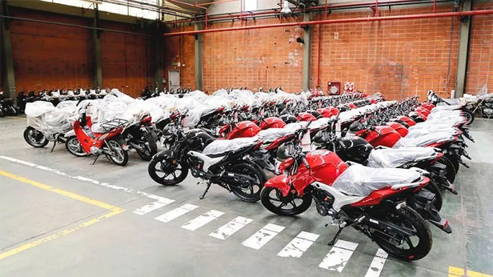 La venta de motocicletas a puro crecimiento