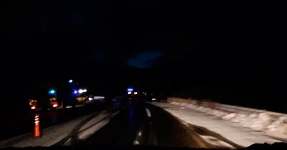 Complicaciones en el tránsito por la nevada   