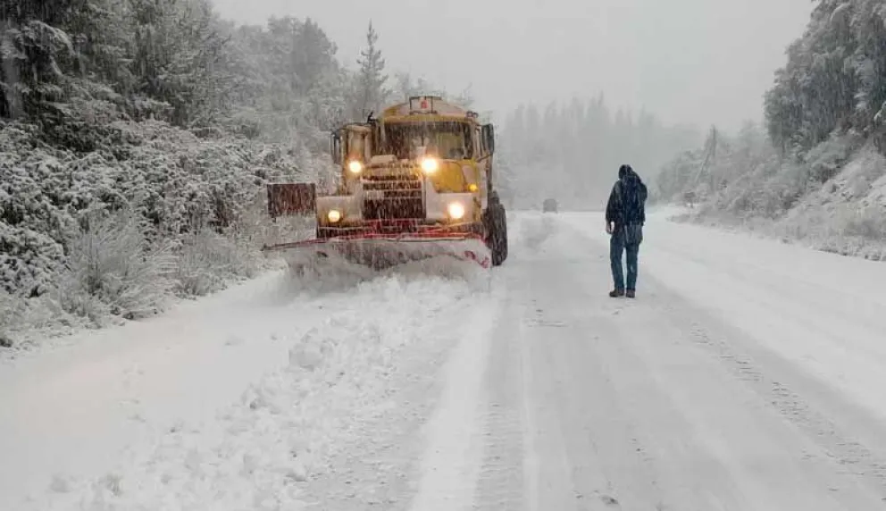 El estado de las rutas por la nevada