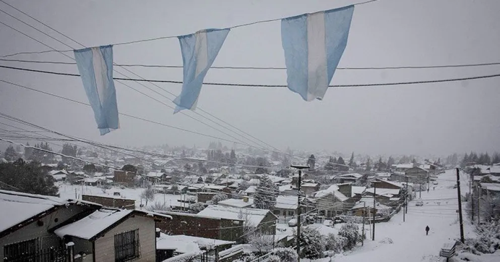La nevada produjo distintos problemas en los barrios