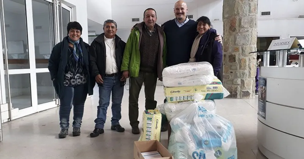 Donación del SOYEM al hospital zonal "Ramón Carrillo"