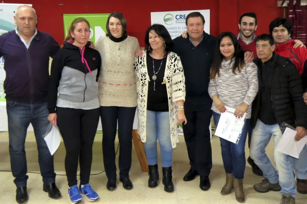 Más emprendedores rionegrinos obtuvieron créditos para promover su actividad
