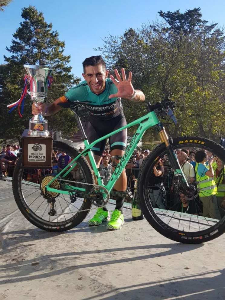 Cristian Ranquehue en un gran momento: “Entrar a Orbea me cambió la vida”