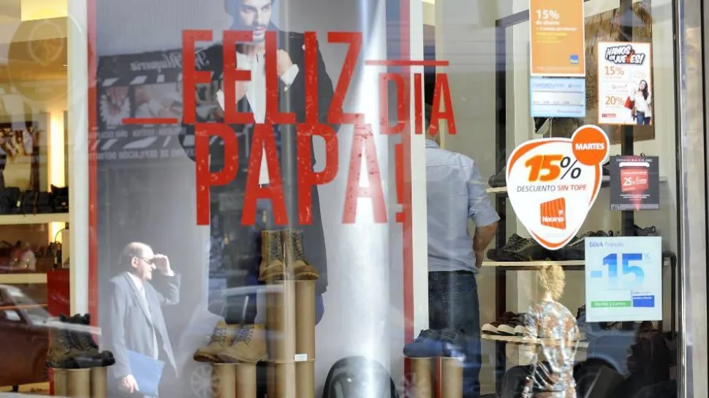 Las ventas por el Día del Padre cayeron 6,4%