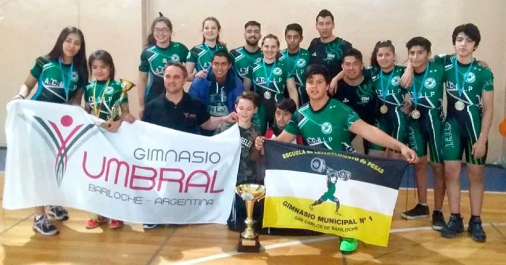 Barilochenses, en la segunda fecha del Torneo Patagónico de Levantamiento de Pesas