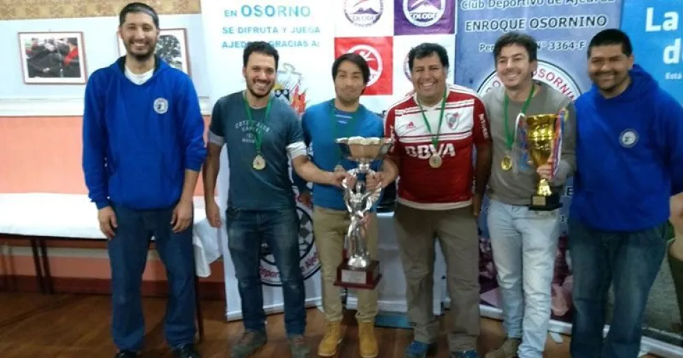 Bariloche ganó un importante torneo por equipos en Osorno