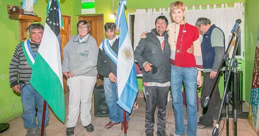 García Larraburu de recorrida por instituciones de Bariloche
