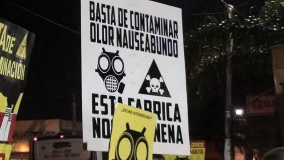 Contaminación por malos olores