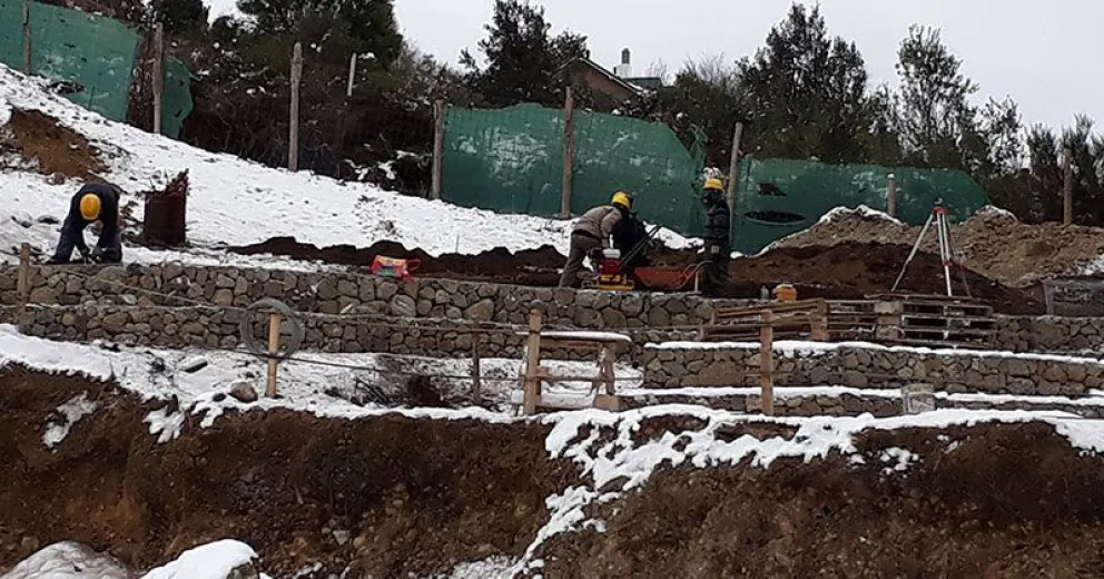 Comenzó la construcción de un nuevo Polideportivo en Bariloche