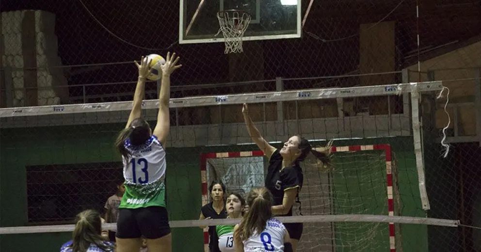 La séptima de la rama femenina en la Liga de Vóley de Bariloche