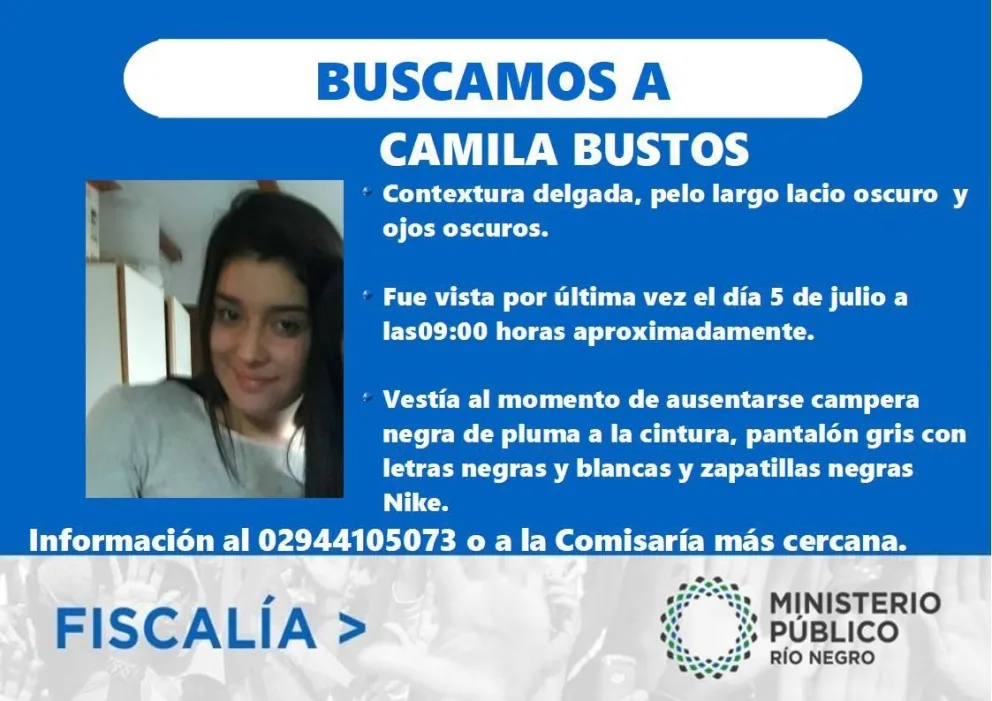 Buscan a una joven de 17 años que desapareció el jueves por la mañana