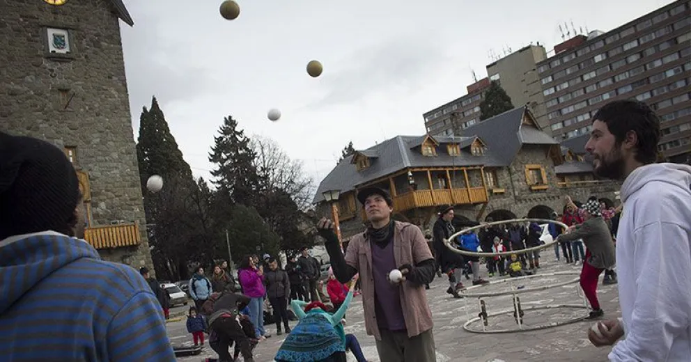 Artistas populares se movilizaron en Bariloche