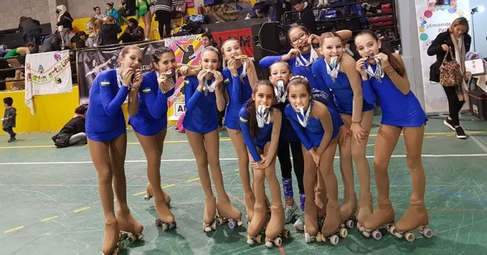 Patinadoras barilochenses clasificaron para competencia nacional