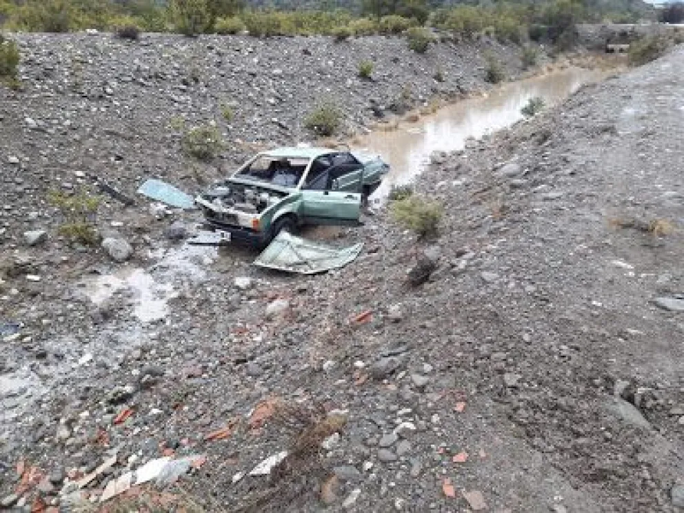 Accidente en la ruta 40 en la circunvalación