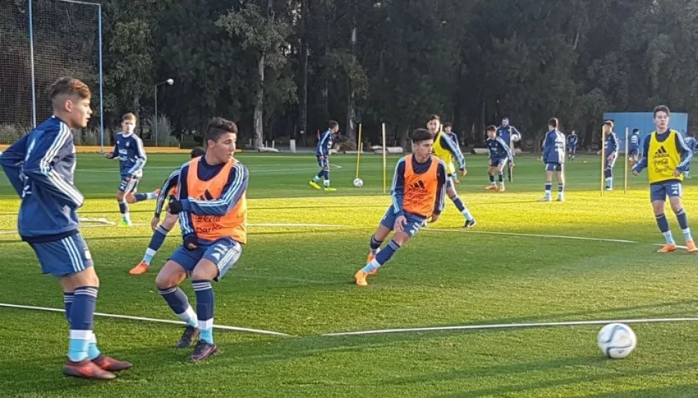 Agustín Baldi convocado a la selección argentina Sub 17 de Pablo Aimar