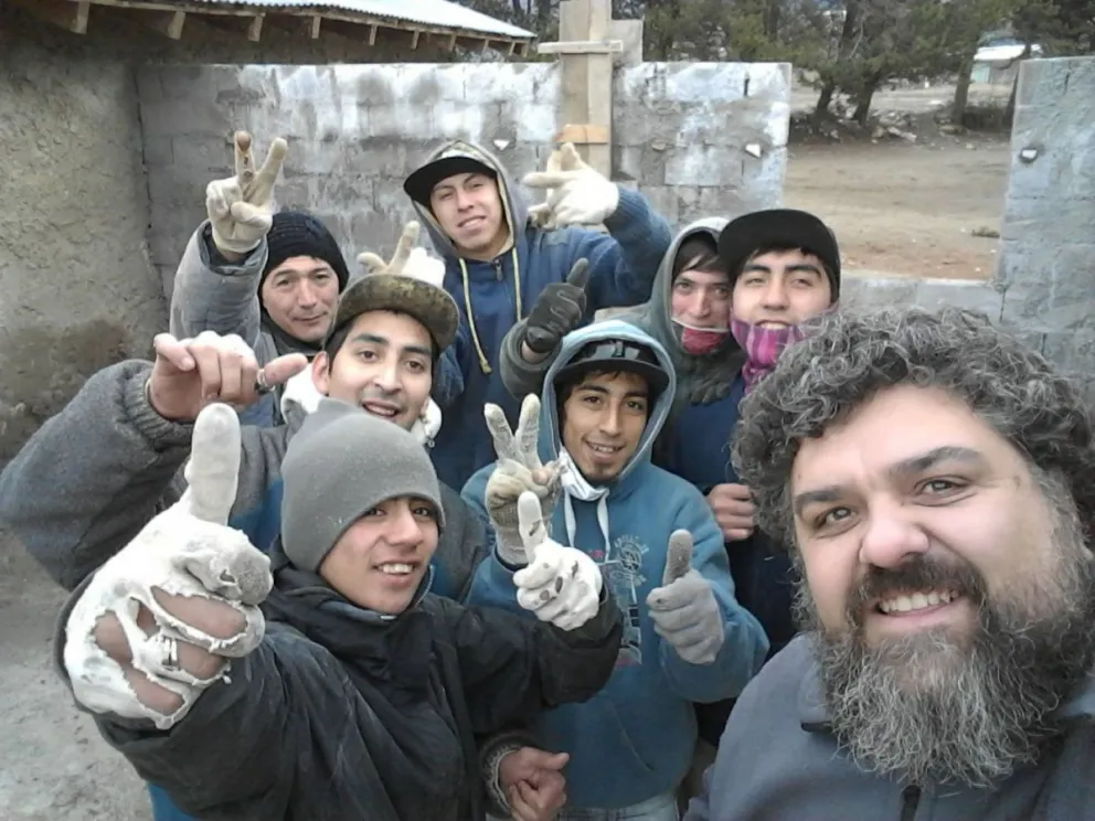 Los pibes del San José Obrero ya tienen algunos planos de “su” casa