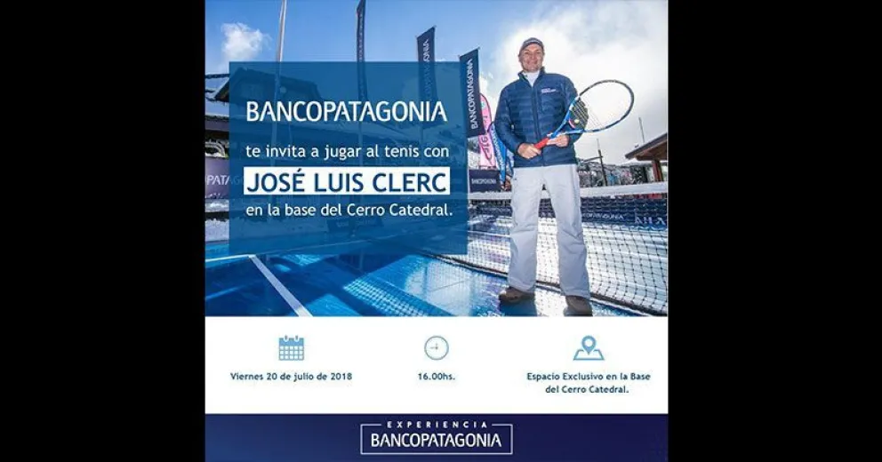 Tenis del mejor con “Batata” Clerc en Catedral