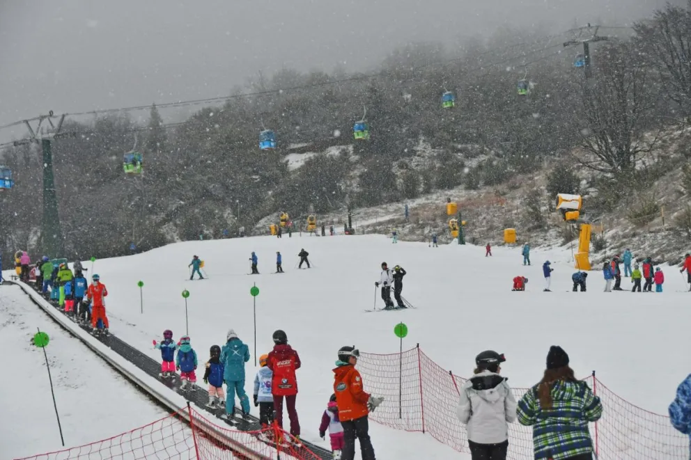 La cadena Fox Sports eligió Río Negro para montar la señal Winter Channel
