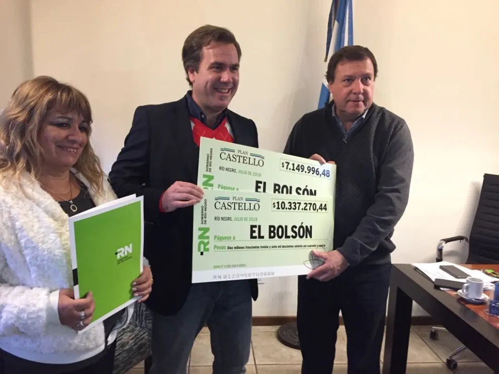 Ahora le tocó a El Bolsón juntarse con los fondos del Plan Castello