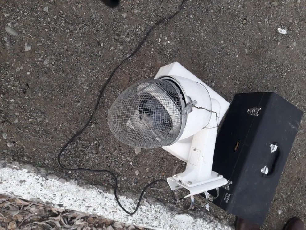 Intentaron derribar una cámara de videovigilancia en el barrio Vivero