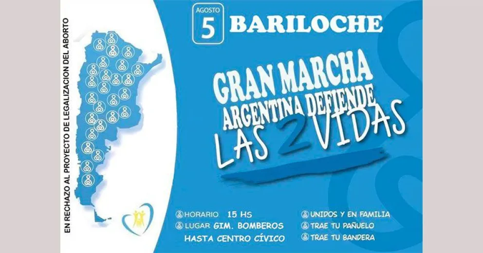 Convocan a marchar contra la legalización del aborto
