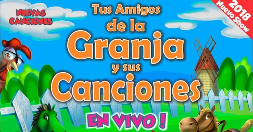 “La Granja y sus canciones” llegan al teatro La Baita