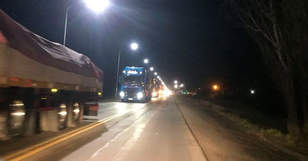 El movimiento se hizo durante la madrugada