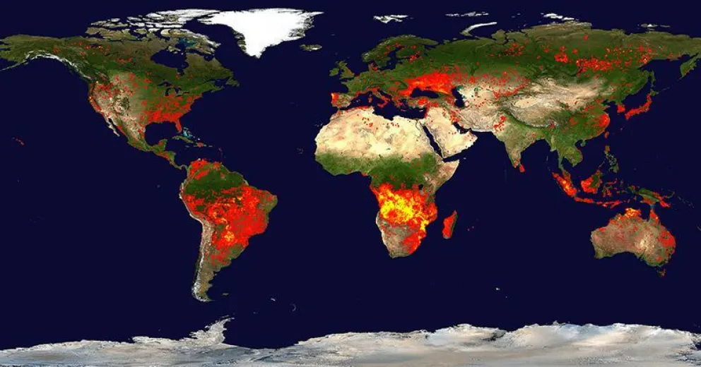 Cambio climático, grandes incendios y olas de calor devastadoras