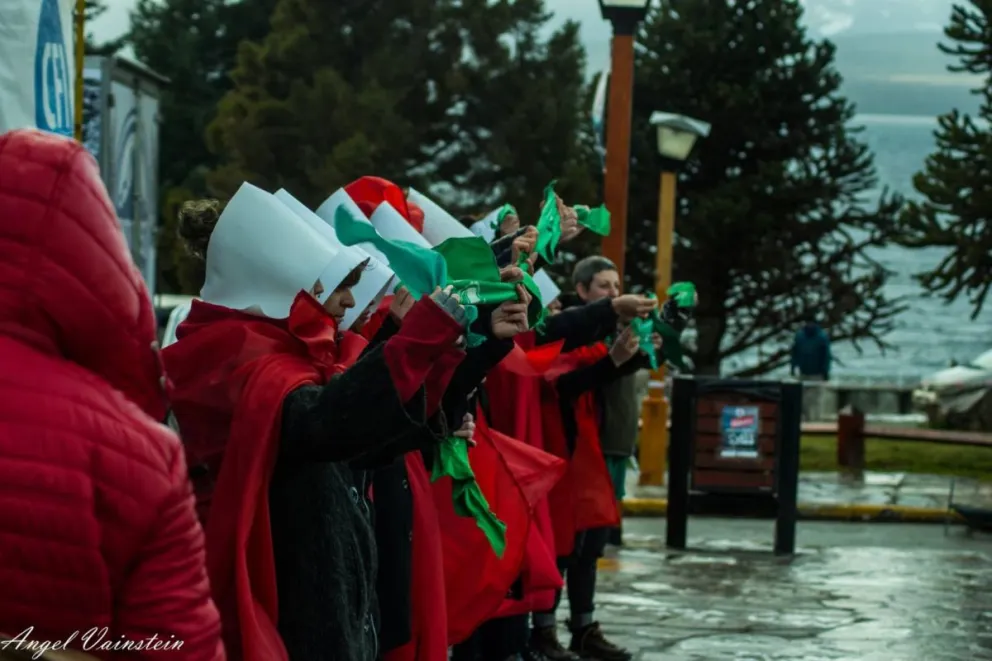 En la Fiesta de la Nieve, también hubo reclamo por el aborto legal