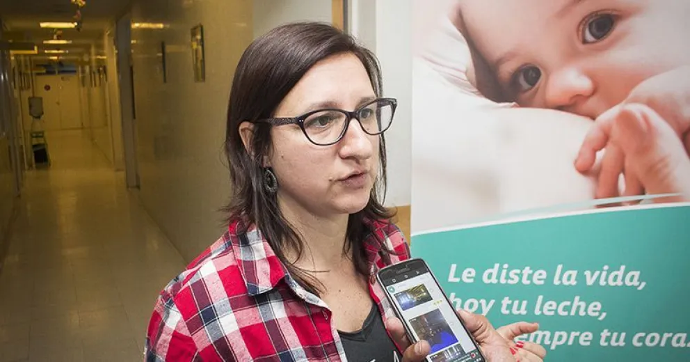En el hospital zonal extienden la Semana Mundial de la Lactancia Materna