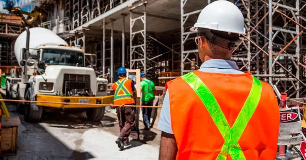 El empleo en obras con leves signos de estancamiento