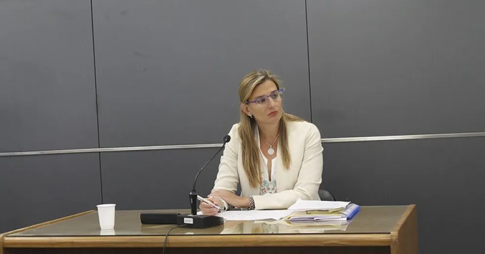 La jueza Romina Martini. 